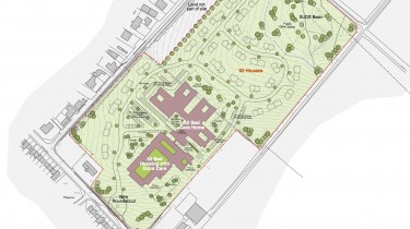 6361-147a Goathill Option C4 (52-50) Wider Site Plan